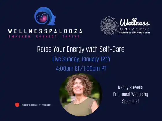 Wellnesspalooza 2025 Növelje energiáját öngondoskodással Nancy Stevensszel