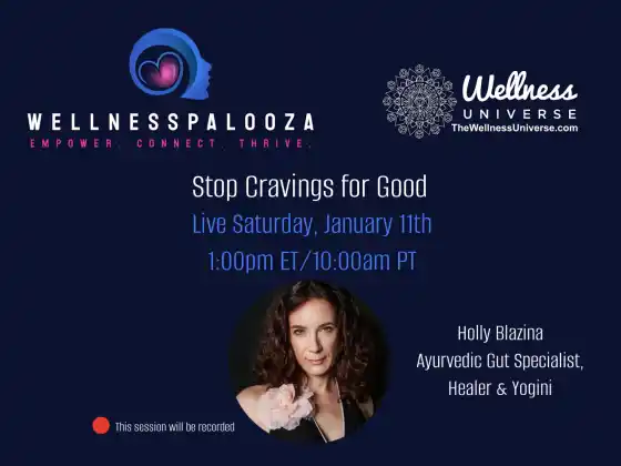 Wellnesspalooza 2025 עצור את הכמיהה לטוב עם הולי בלאזינה