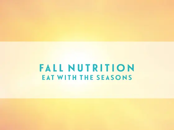 Comer con las estaciones - Edición de otoño
